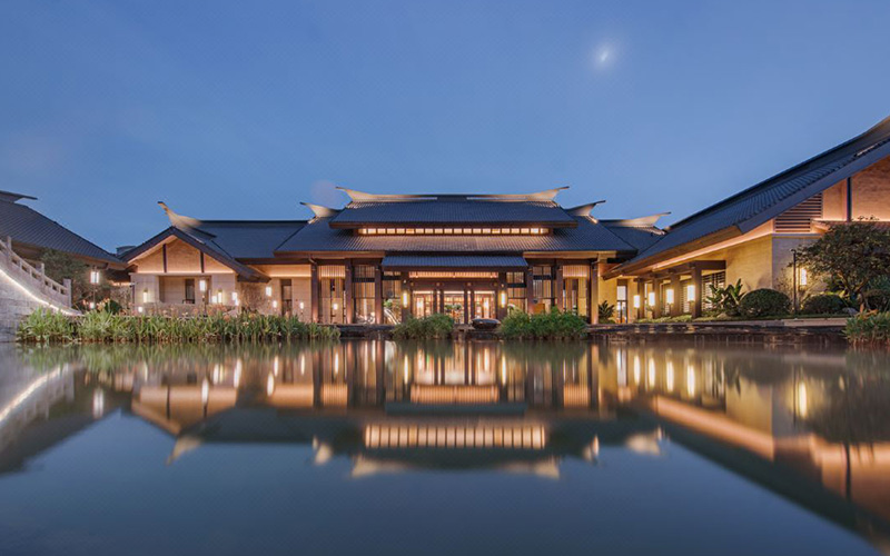 世貿武夷山御榕莊度假酒店4-泳池項目案例鑒賞實拍圖