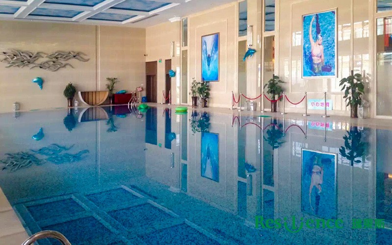 蘭州保利領秀山-泳池項目案例鑒賞實拍圖