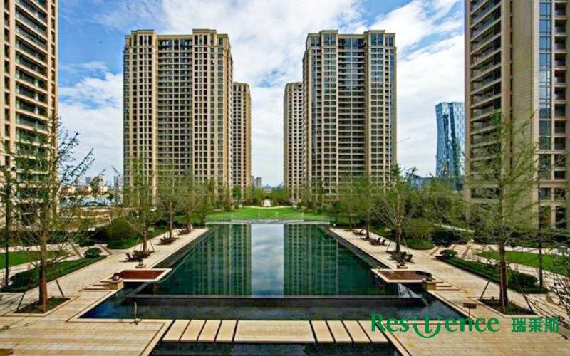 紹興百合花園-泳池項目案例鑒賞實拍圖