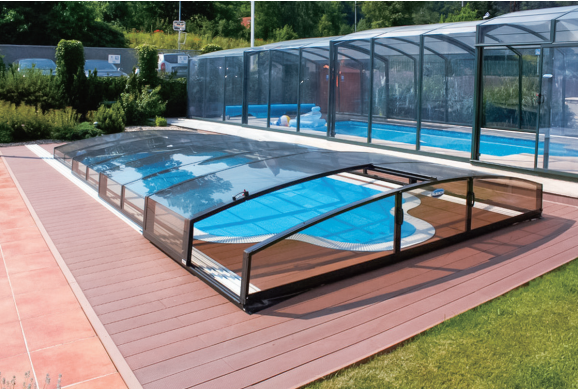 私家室外游泳池遮陽 私家室外游泳池遮陽